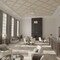 Ekena Millwork 66 56W x 66 56H x 38T Large Marrakesh Decorative Fretwork Wood Ceiling Panels, Hickory CELW67X67X0375MRKHI - alternate 5